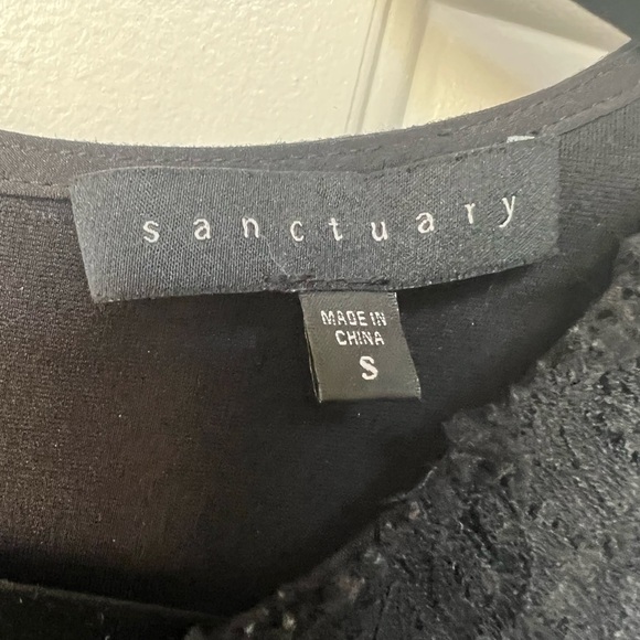 Sanctuary black dress - size small - Picture 6 of 6